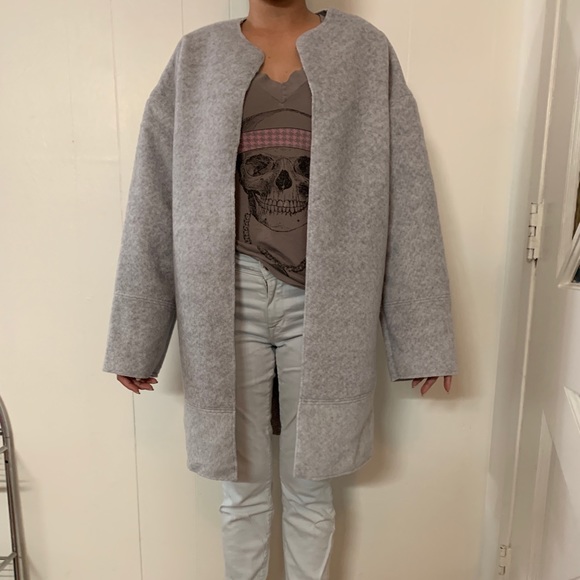 Wool Felt Coat - Picture 3 of 5